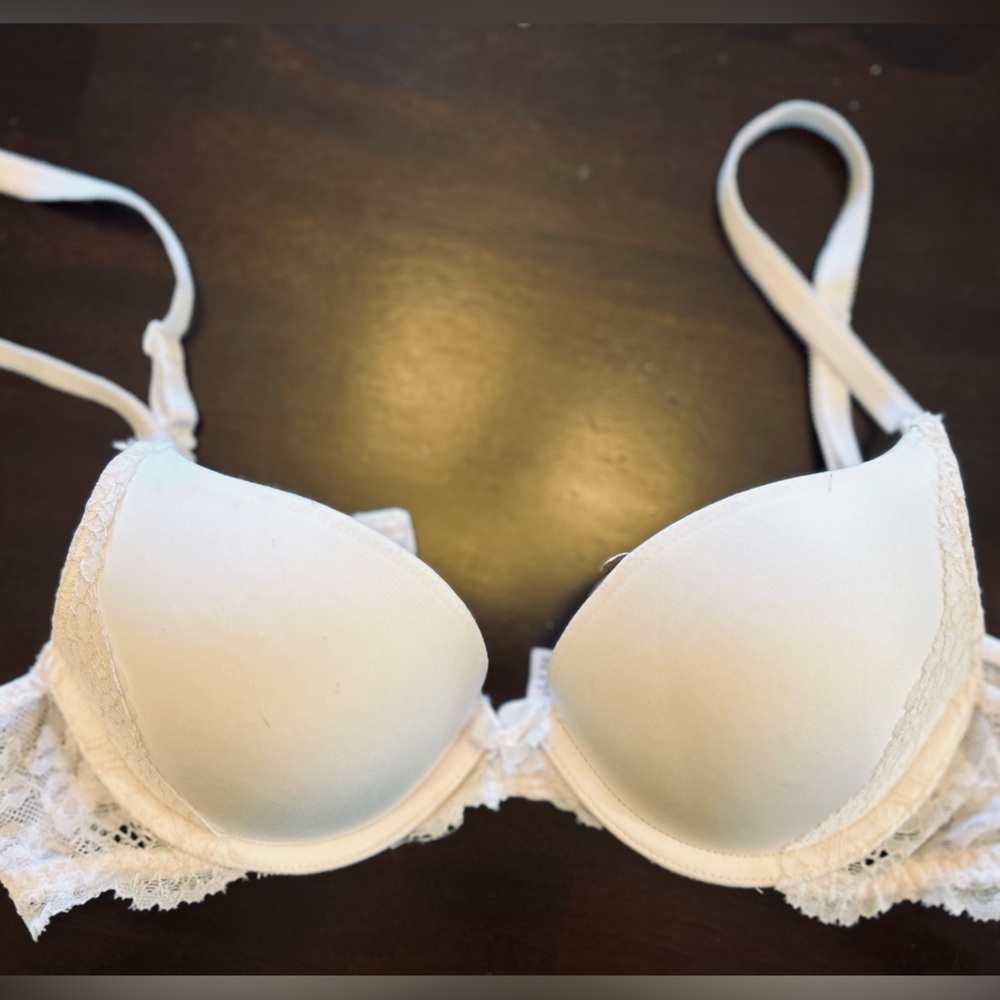 Victoria Secret Bra - White 34A